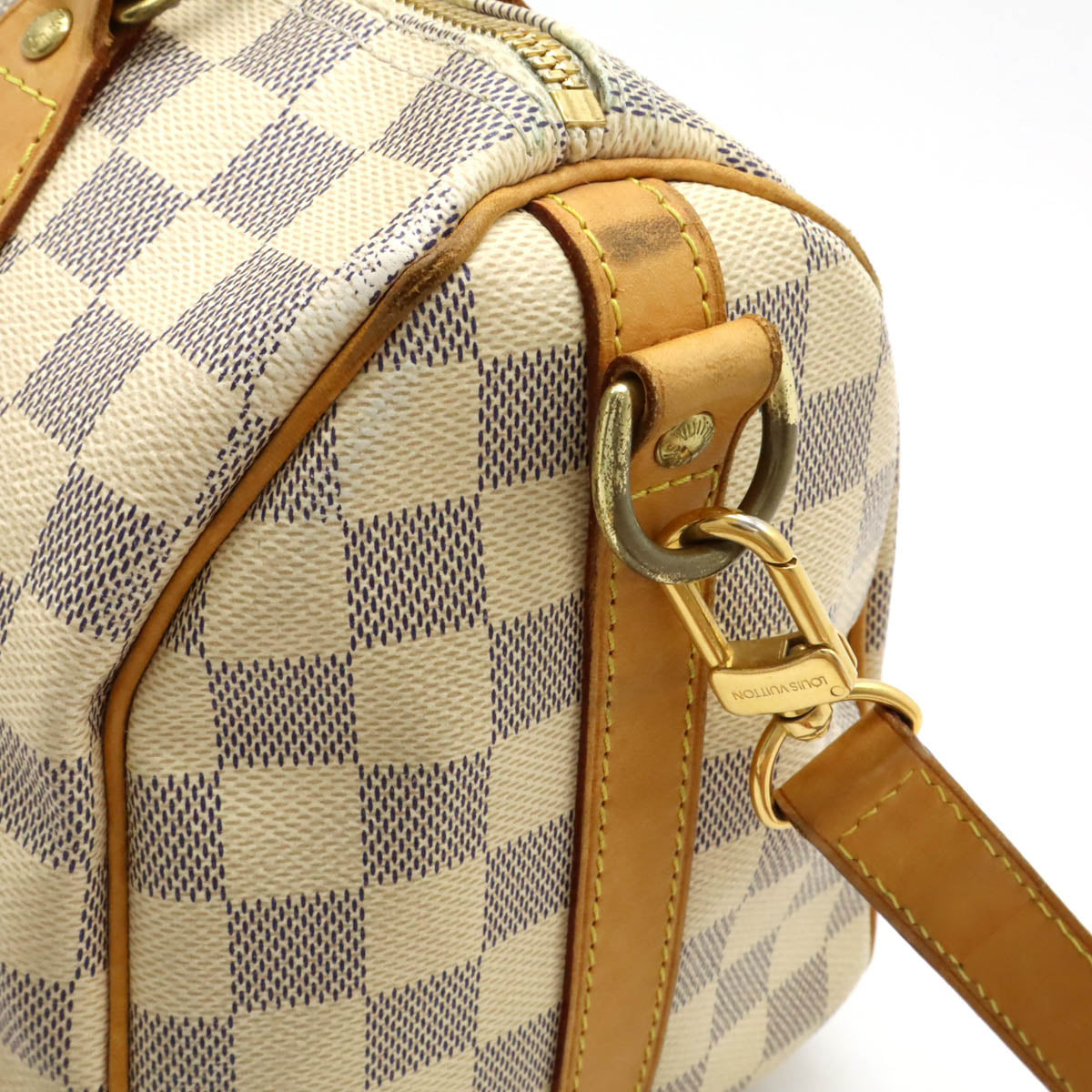 Louis Vuitton Damier Azur Speedy Bandouliere 25 Handbag in Good Condition