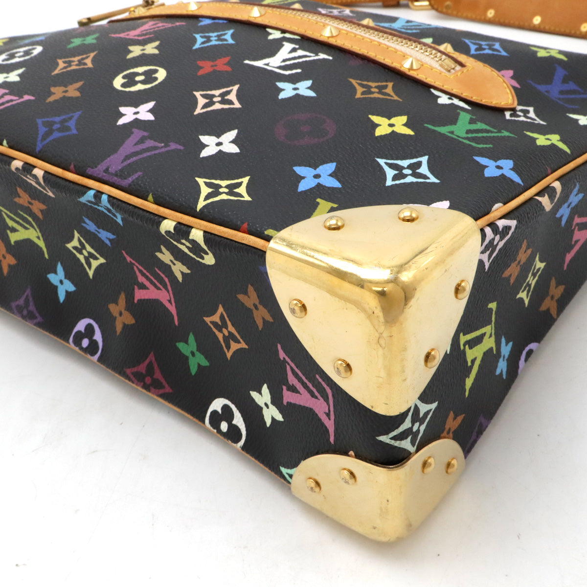 Louis Vuitton Monogram Multicolor Shoulder Bag M92638 in Very Good Condition