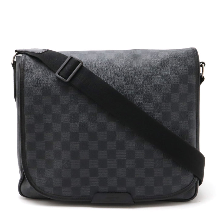 Louis Vuitton Damier Graphite Daniel MM Shoulder Bag N58029