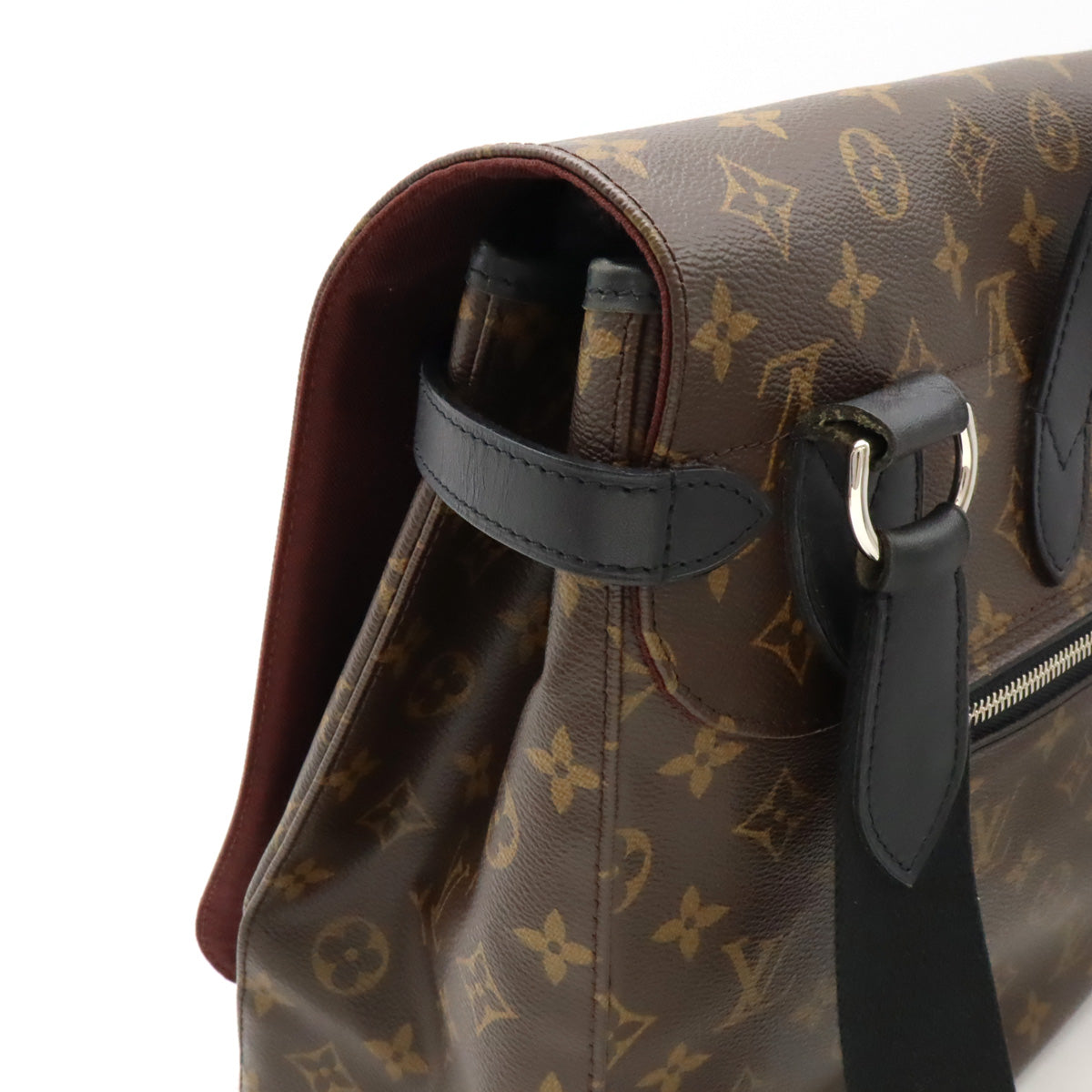 Louis Vuitton Monogram Drake Shoulder Bag M40636 in Very Good Condition