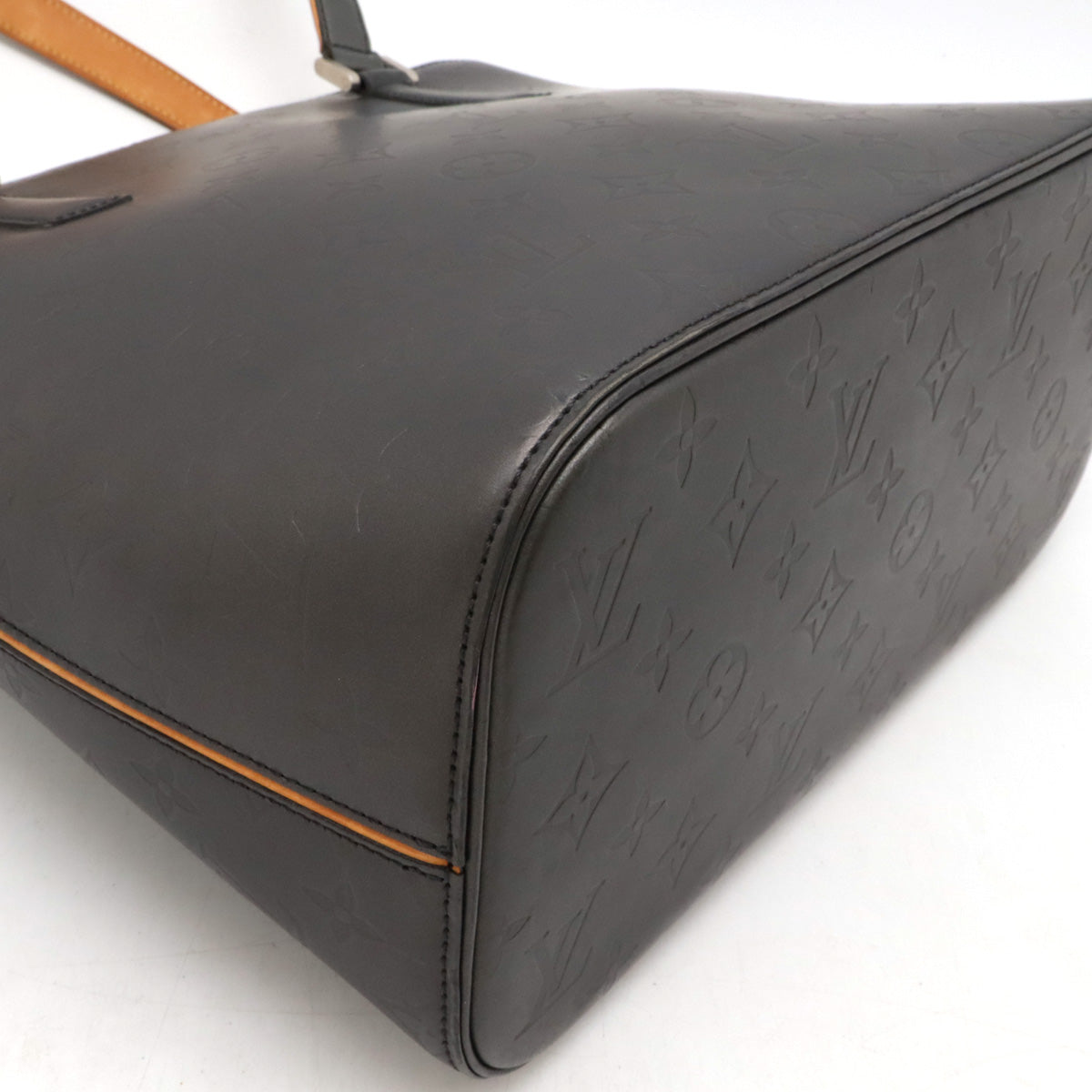 Louis Vuitton Monogram Mat Stockton Tote Bag Black