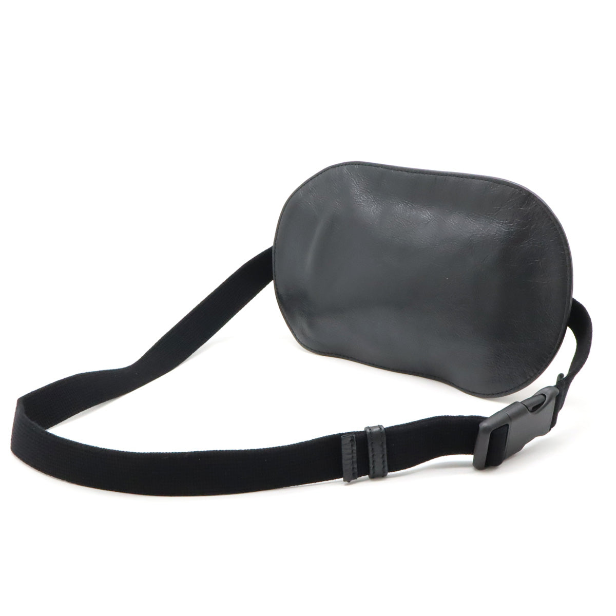 Gucci Leather Interlocking G Waist Bag Black