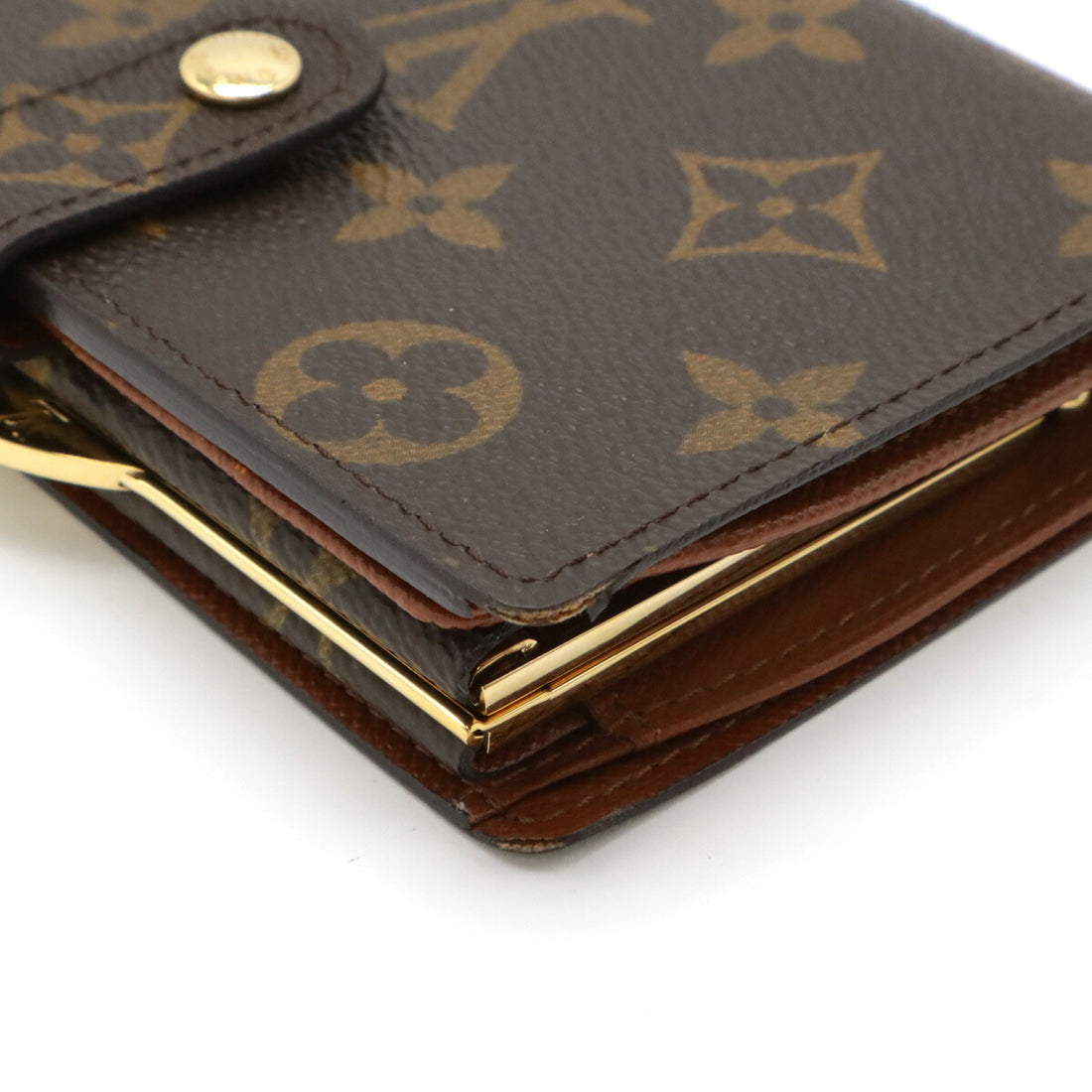 Louis Vuitton Monogram Viennois Wallet M61663