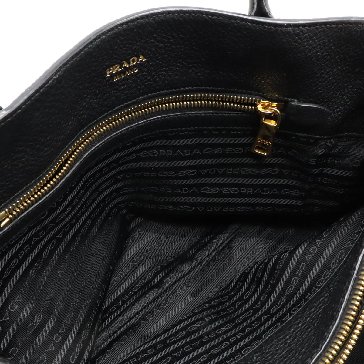 Prada Leather 2WAY Handbag 1BA579