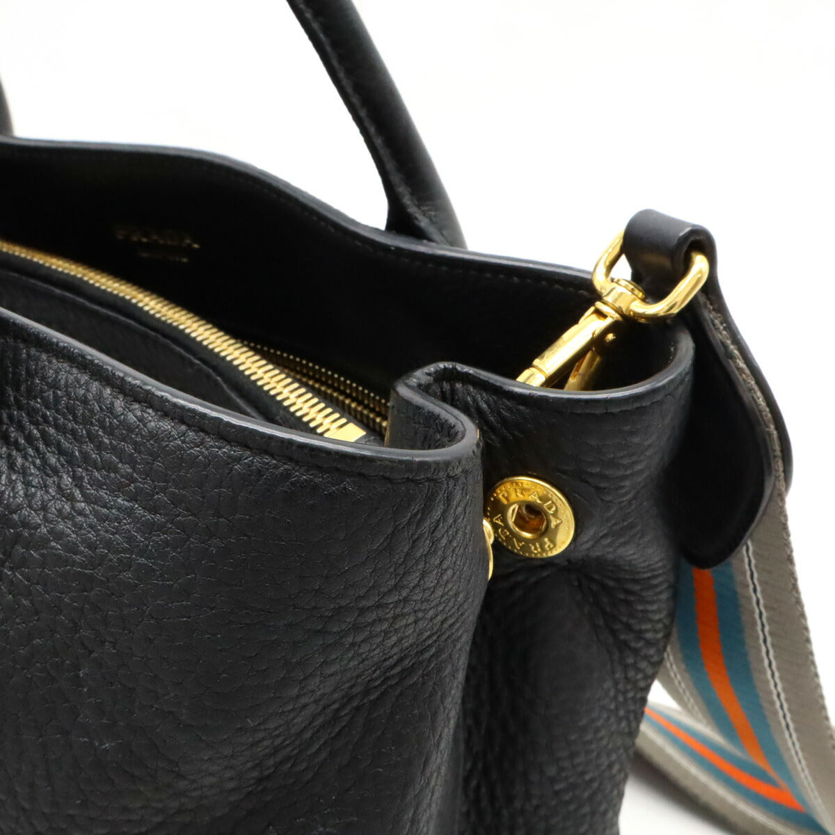 Prada Leather 2WAY Handbag 1BA579