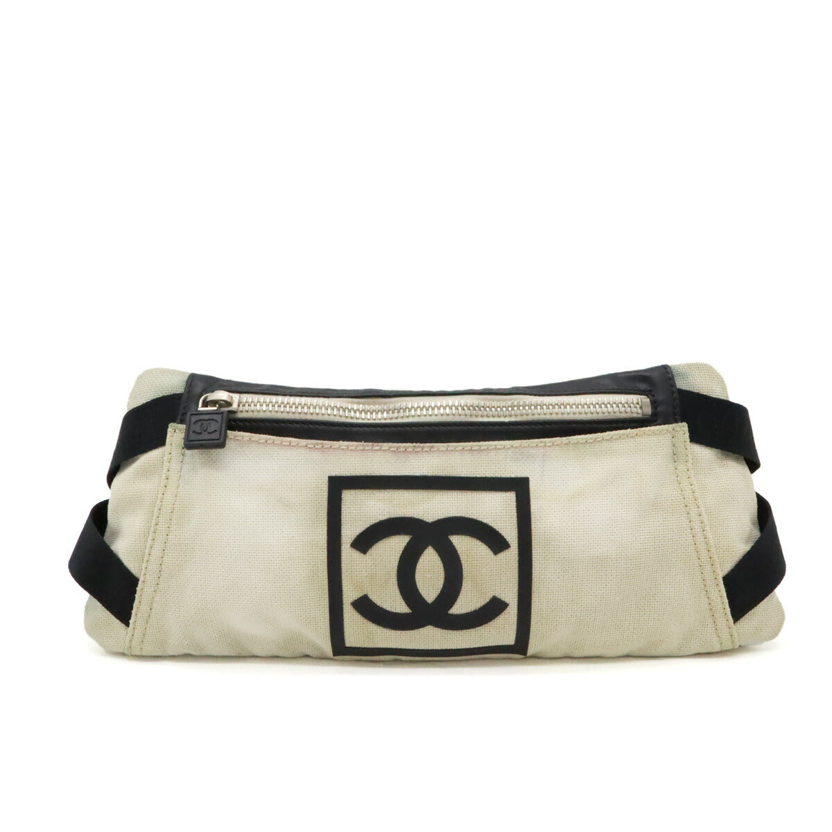 Chanel Canvas Sport Line Coco Mark Waist Bag