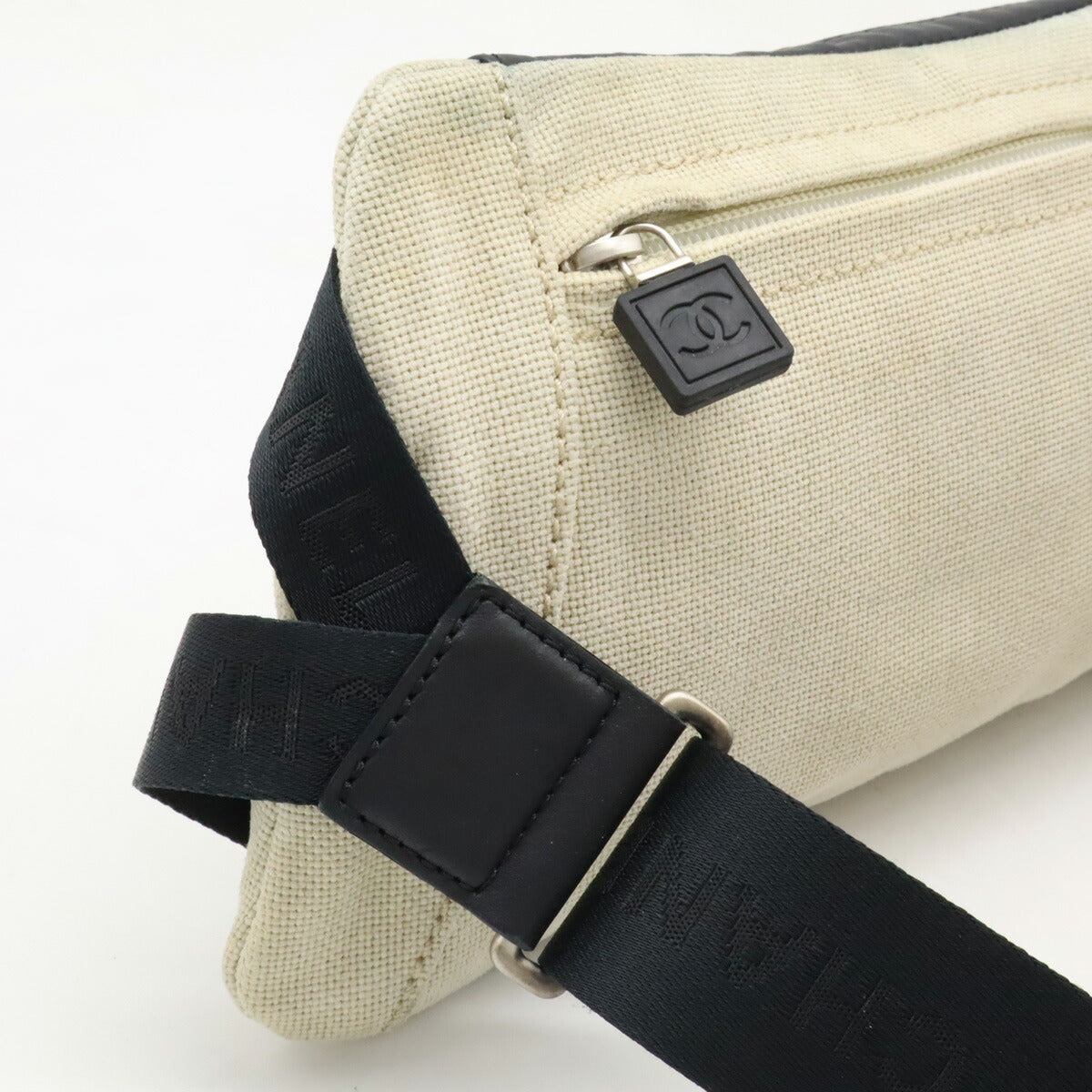 Chanel Canvas Sport Line Coco Mark Waist Bag