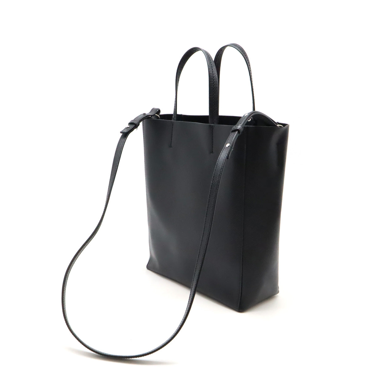 Celine Leather Vertical Cabas Small Tote Bag 189813