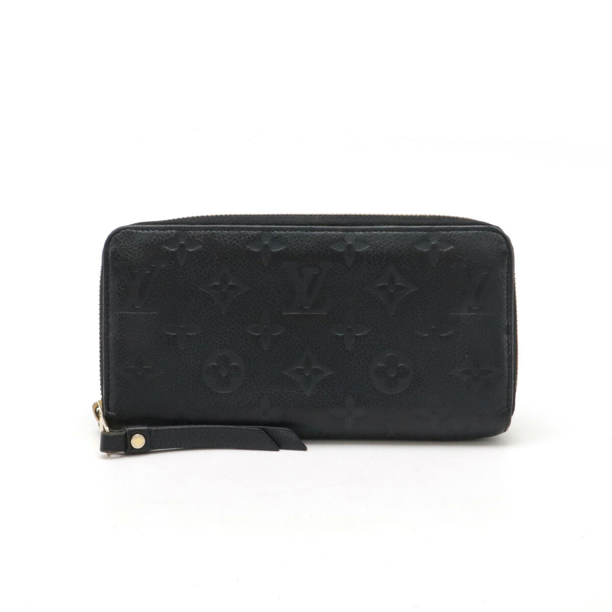 Louis Vuitton Monogram Empreinte Zippy Wallet Black