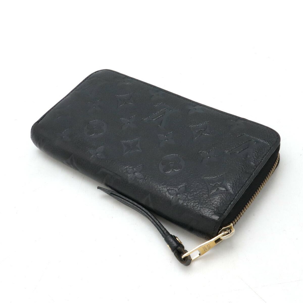 Louis Vuitton Monogram Empreinte Zippy Wallet Black