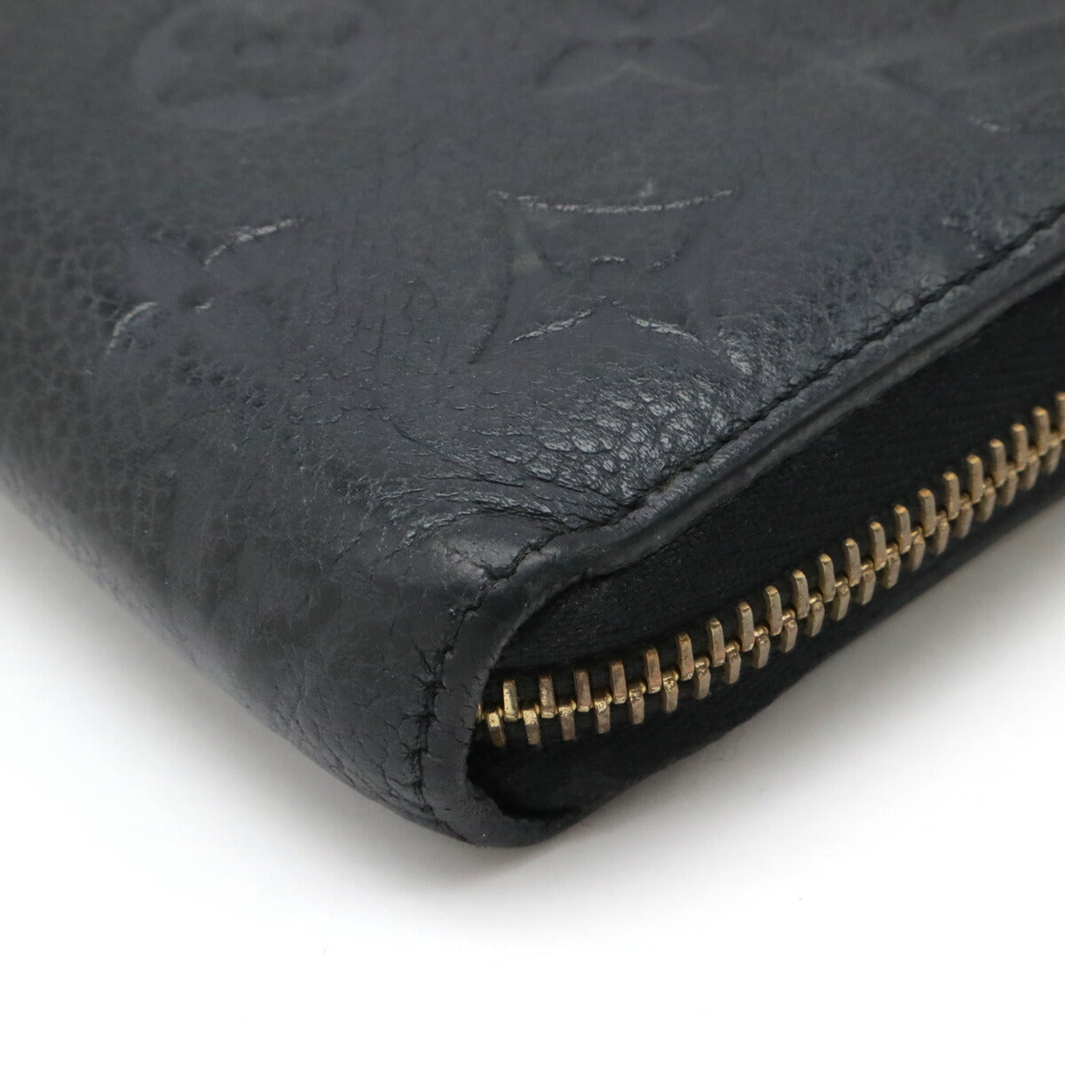 Louis Vuitton Monogram Empreinte Zippy Wallet Black