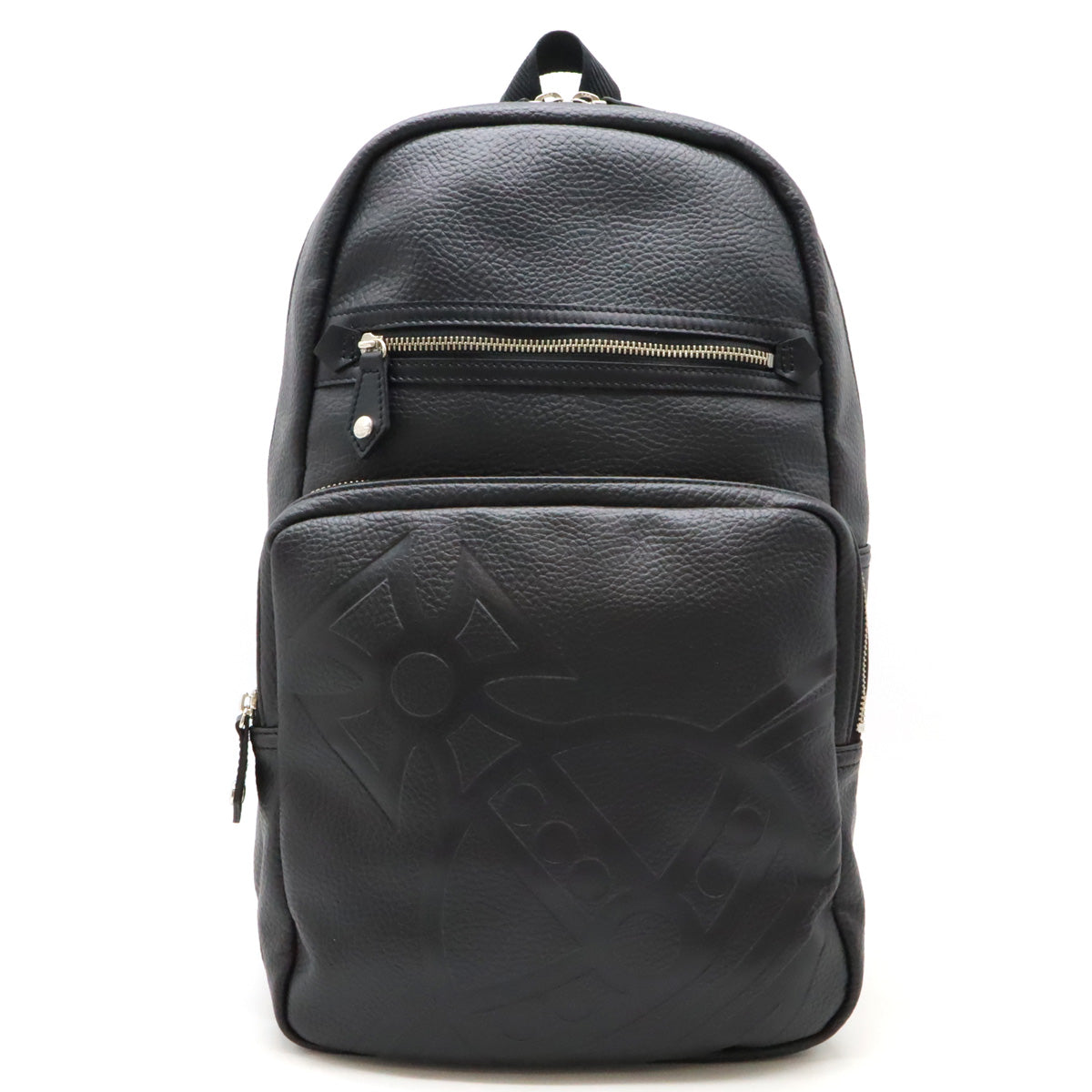 Vivienne Westwood Leather Hamilton Orb Backpack VWB593 in Very Good Condition