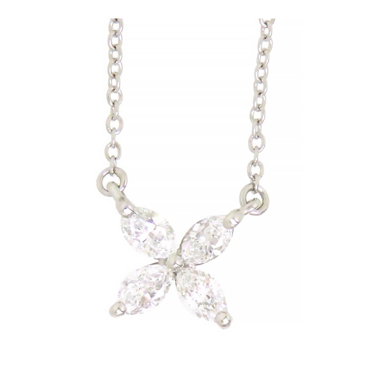 Tiffany & Co PT950 Diamond Victoria Necklace