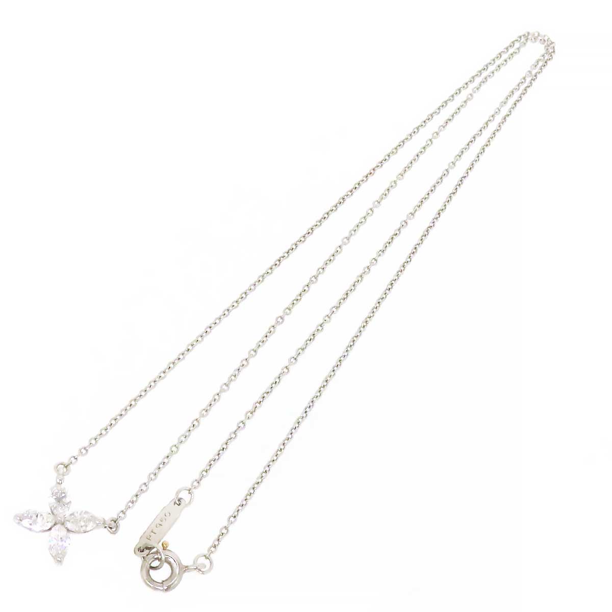 Tiffany & Co PT950 Diamond Victoria Necklace