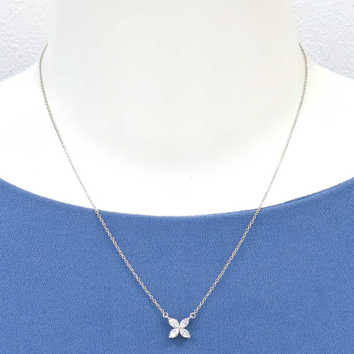 Tiffany & Co PT950 Diamond Victoria Necklace