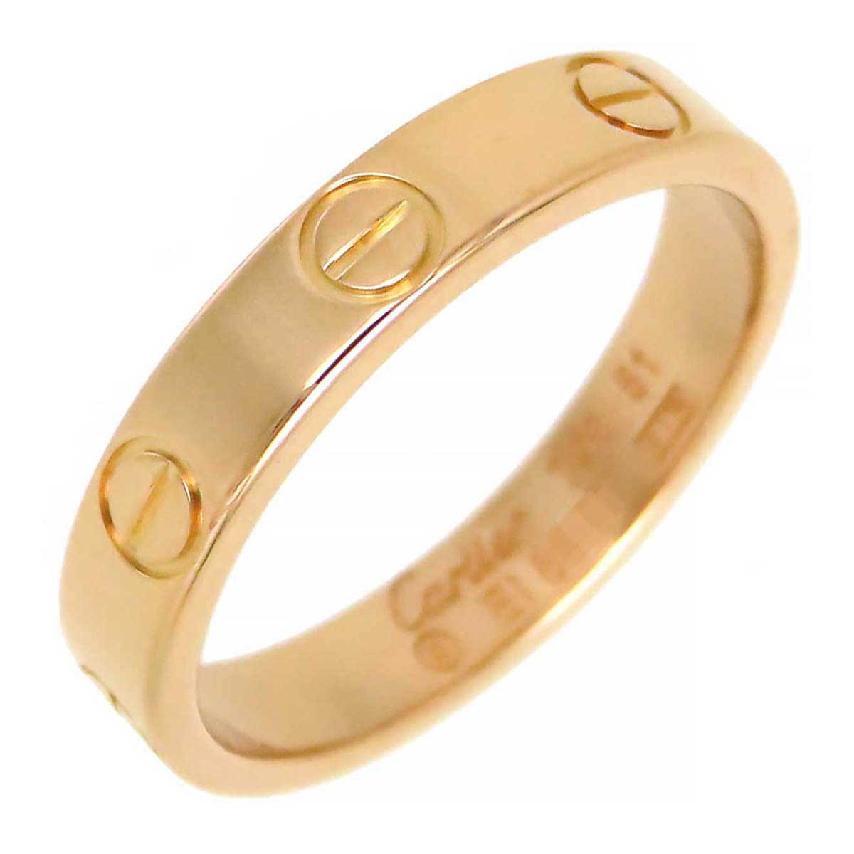 Cartier K18PG Love Wedding Ring B4085251