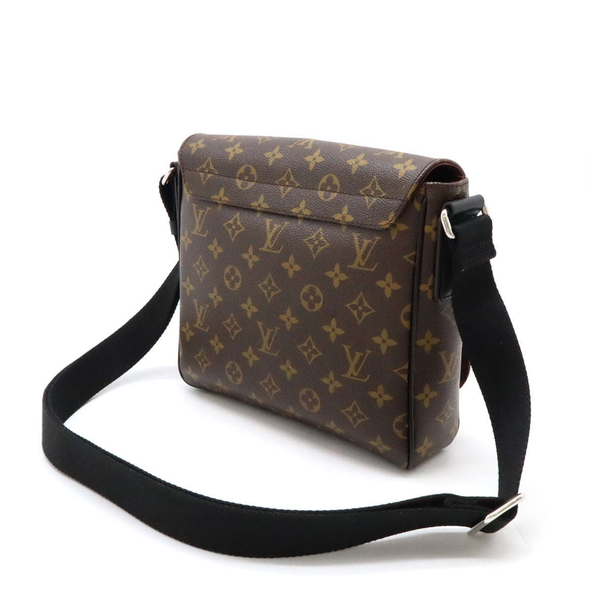 Louis Vuitton Monogram Macassar District PM Shoulder Bag M40935 in Great Condition