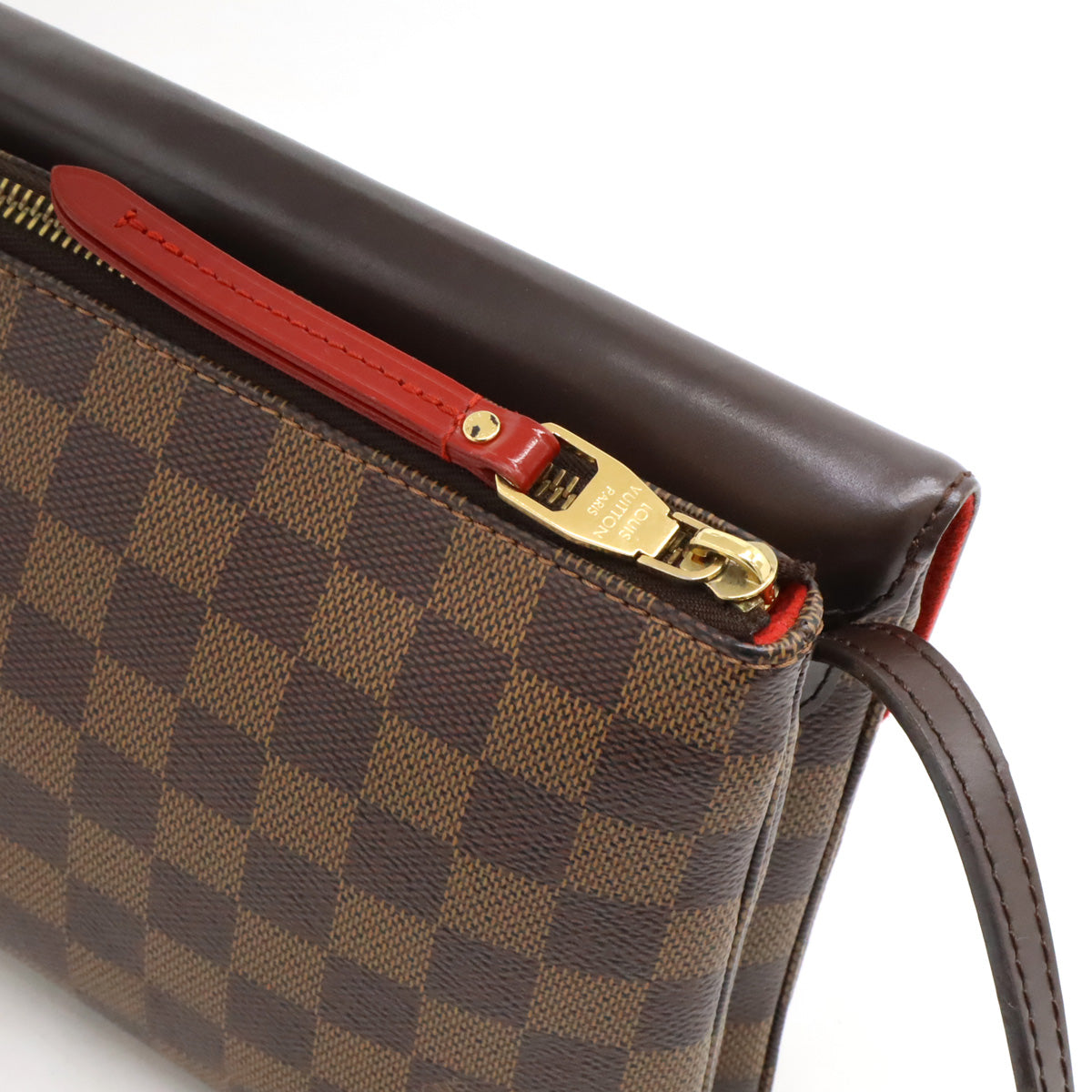 Louis Vuitton Damier Twice Shoulder Bag Pochette N48259 in Very Good Condition