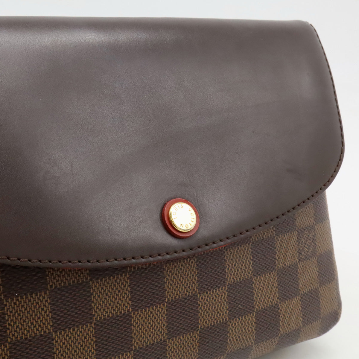 Louis Vuitton Damier Twice Shoulder Bag N48259 in Very Good Condition