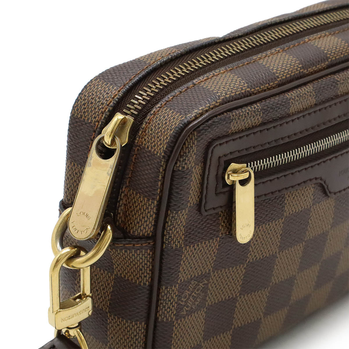 Louis Vuitton Damier Pochette Macau Clutch N61739