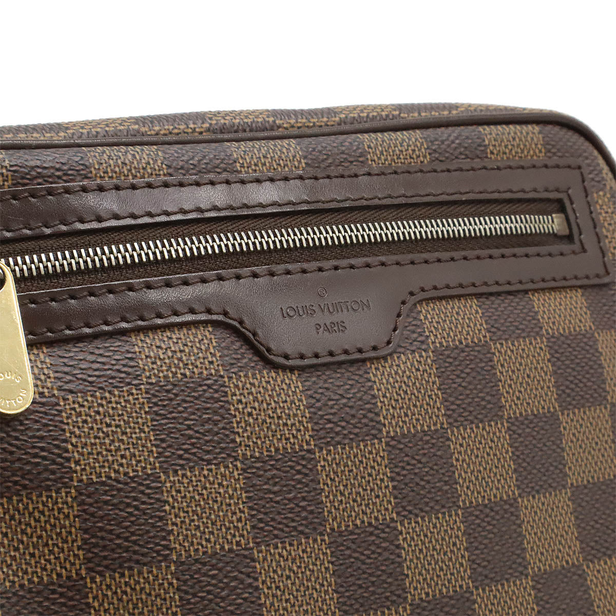 Louis Vuitton Damier Pochette Macau Clutch N61739