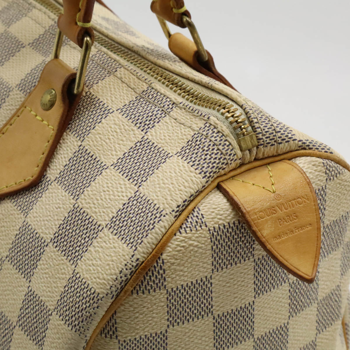 Louis Vuitton Damier Azur Speedy 25 Handbag N41534