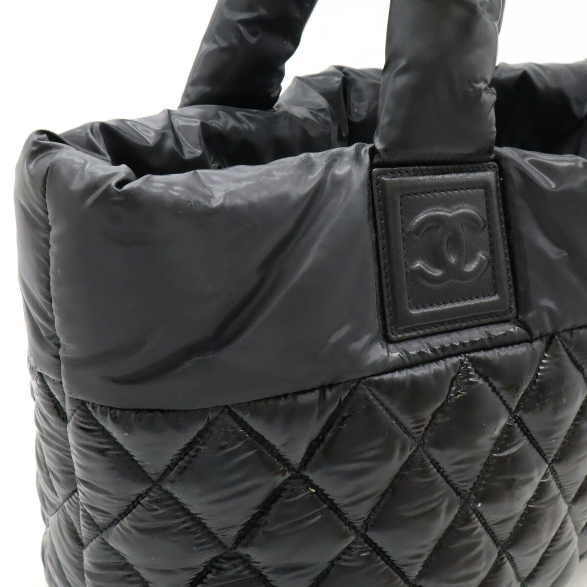 Chanel Coco Cocoon Small Tote Bag Nylon/Leather