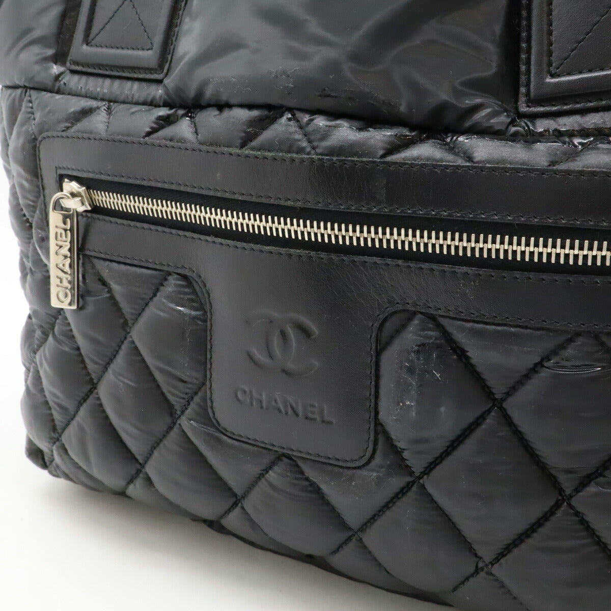 Chanel Coco Cocoon Small Tote Bag Nylon/Leather