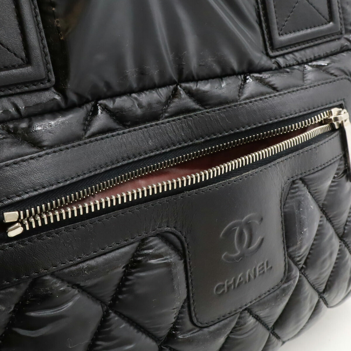 Chanel Coco Cocoon Small Tote Bag Nylon/Leather