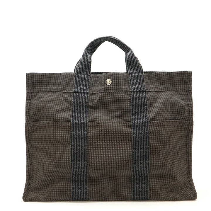 Hermes Canvas Herline Tote MM Bag