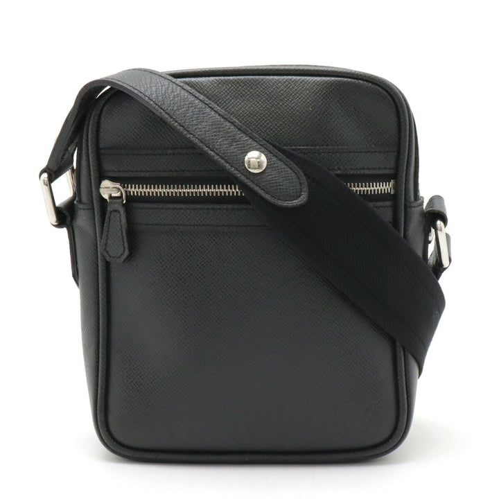 Louis Vuitton Taiga Dimitri Shoulder Bag Black