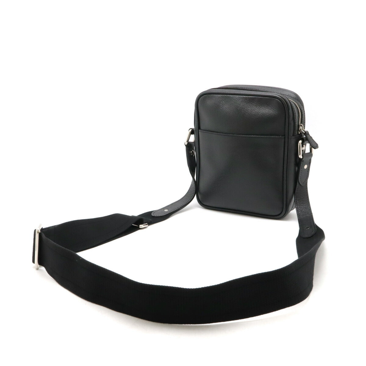 Louis Vuitton Taiga Dimitri Shoulder Bag Black