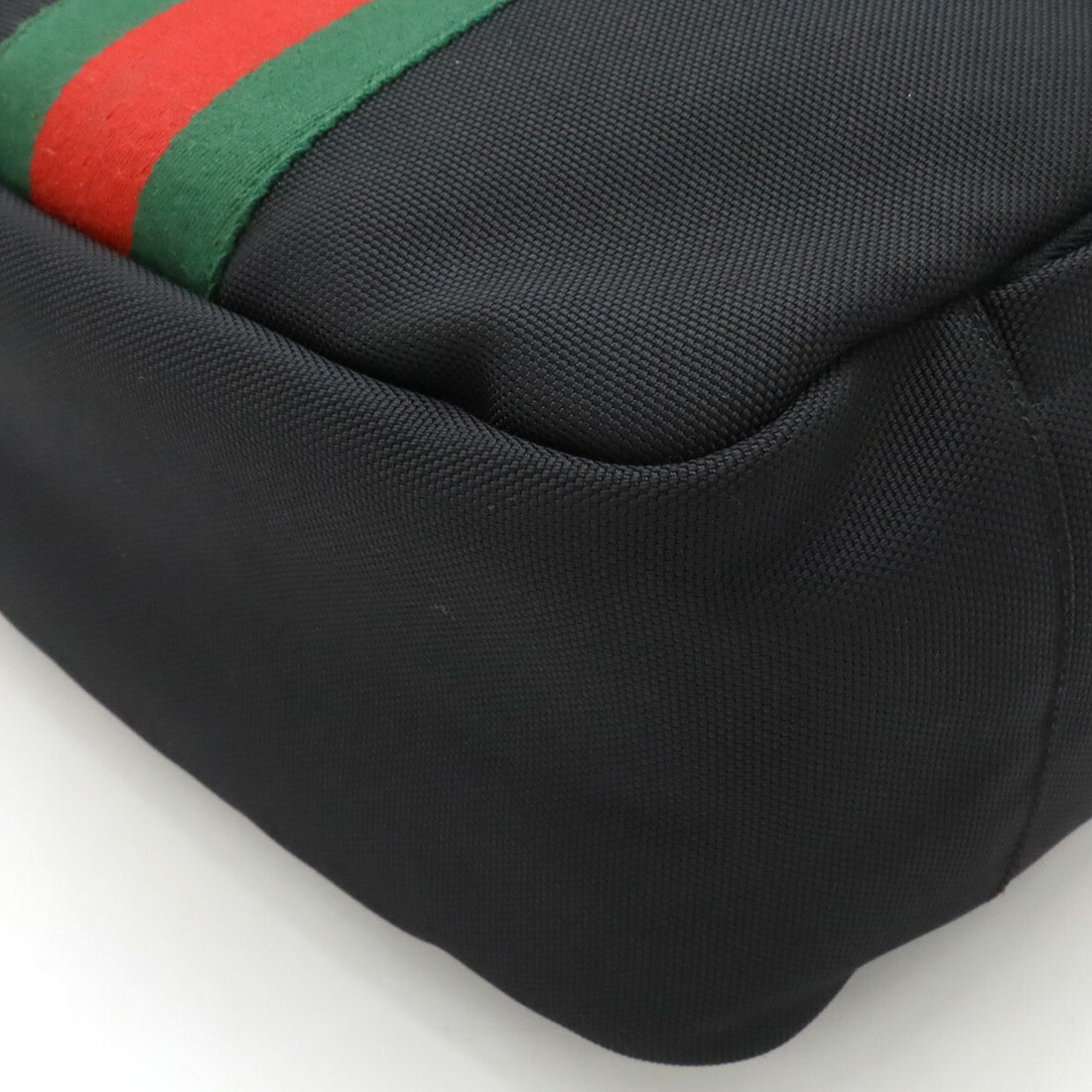 Gucci Techno Canvas Leather Backpack