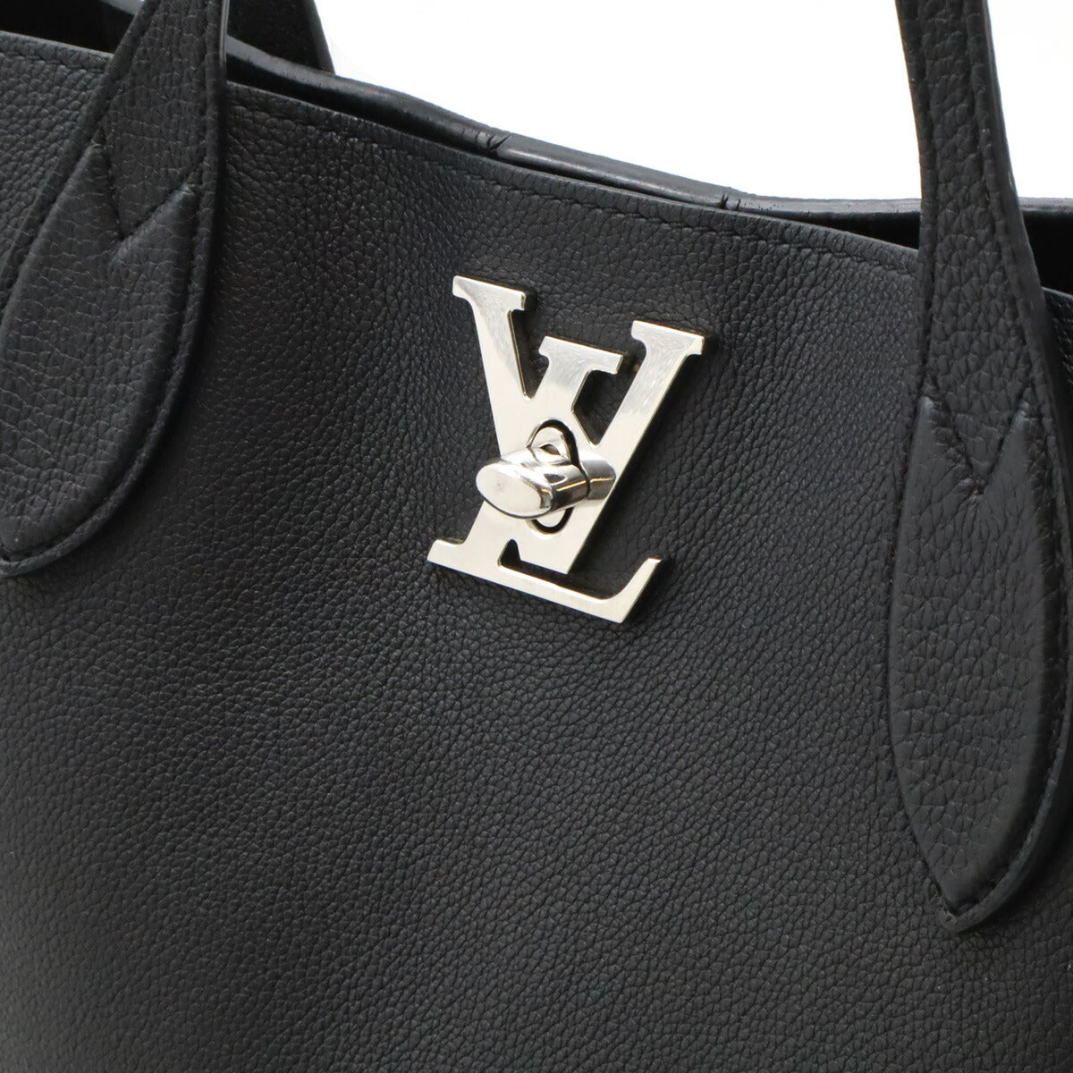 Louis Vuitton Lockme Go Tote Bag Black