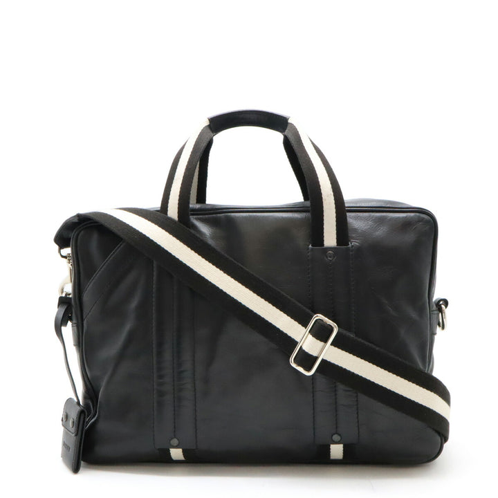 Bally Leather Trainspotting Briefcase