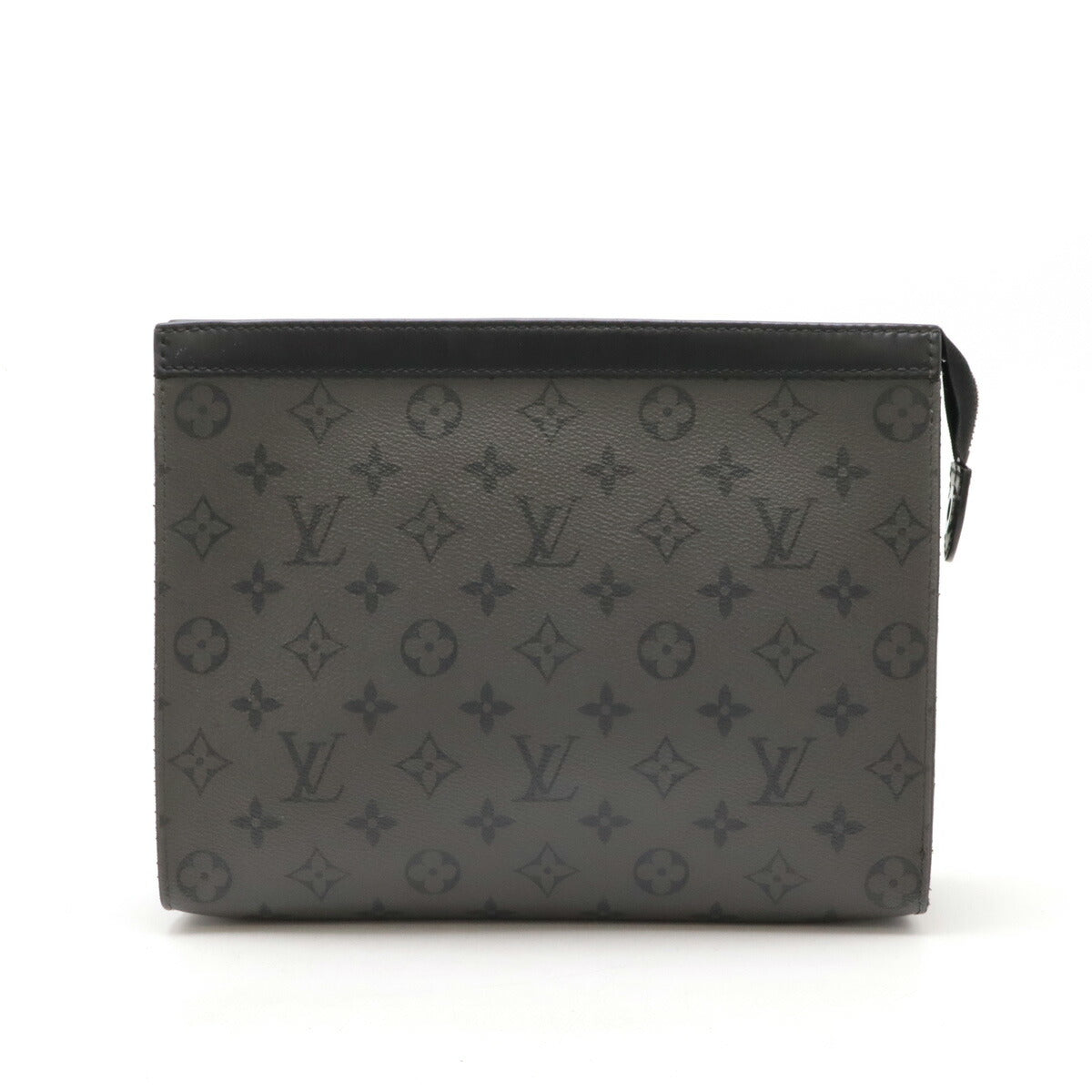 Louis Vuitton Monogram Eclipse Pochette Voyage MM Clutch M69535