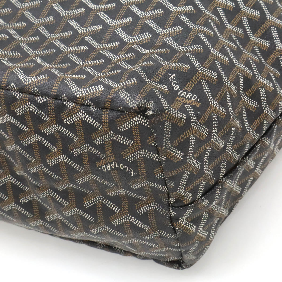 Goyard St. Louis PM Tote Bag Coated Canvas Leather