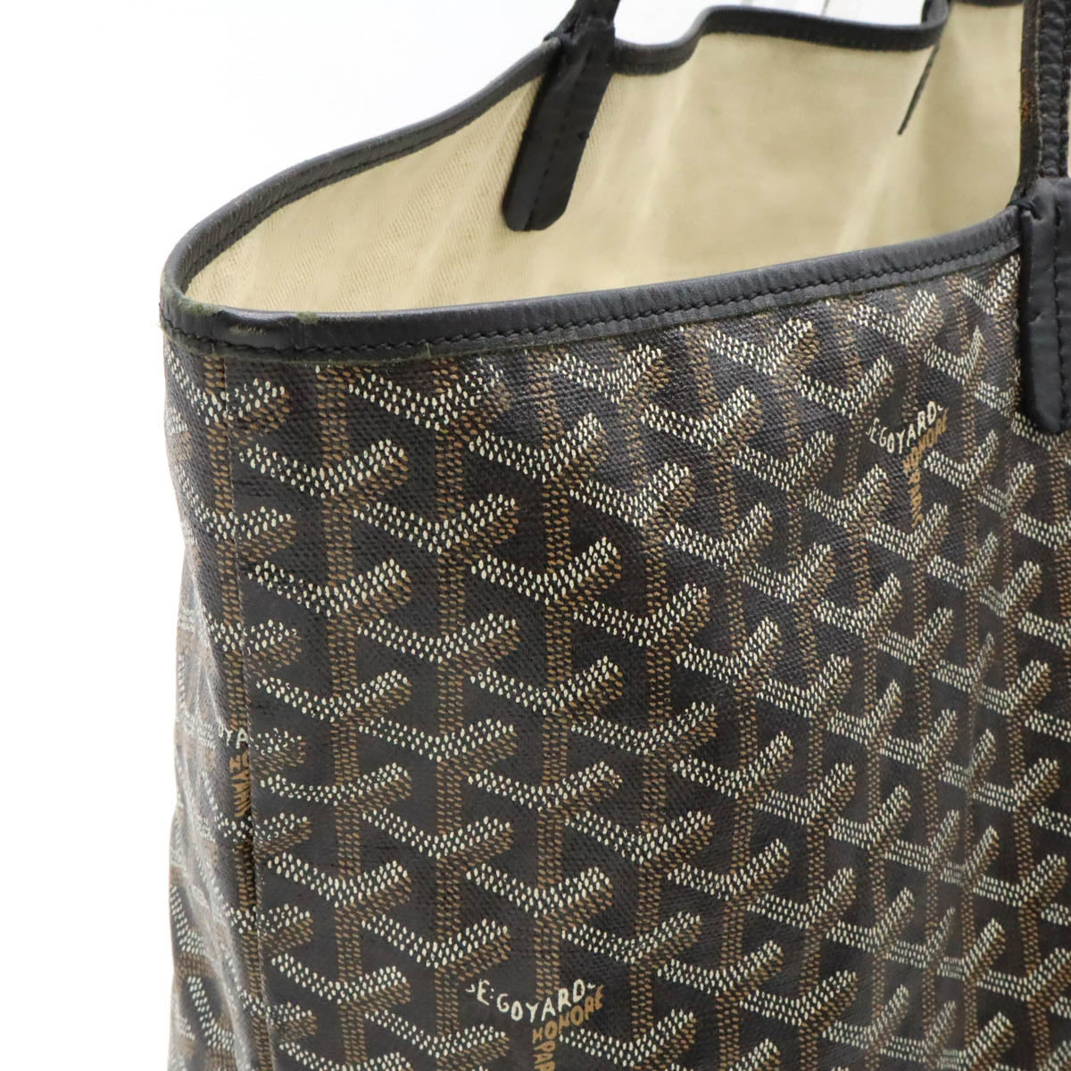 Goyard St. Louis GM Tote Bag PVC Leather