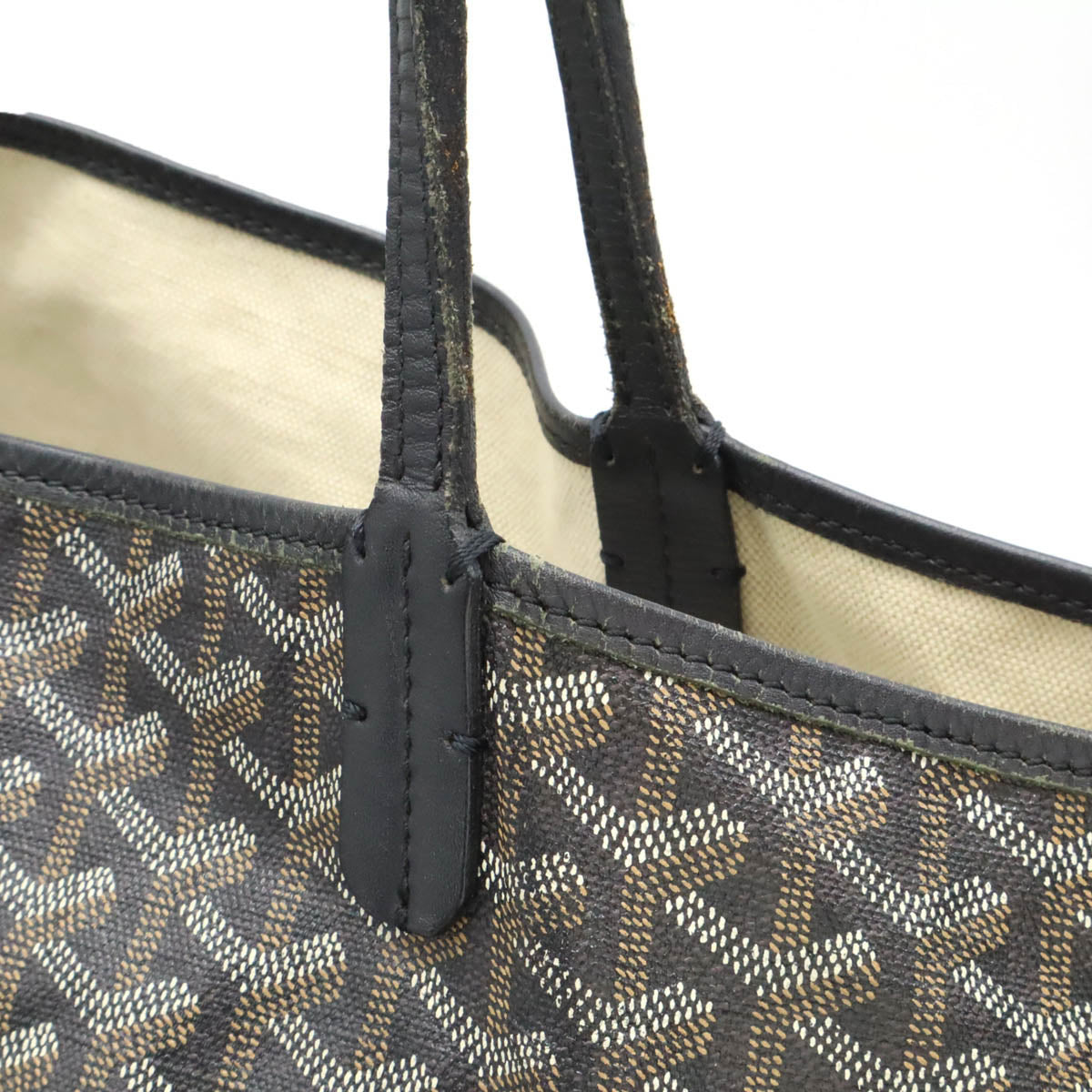 Goyard St. Louis GM Tote Bag PVC Leather