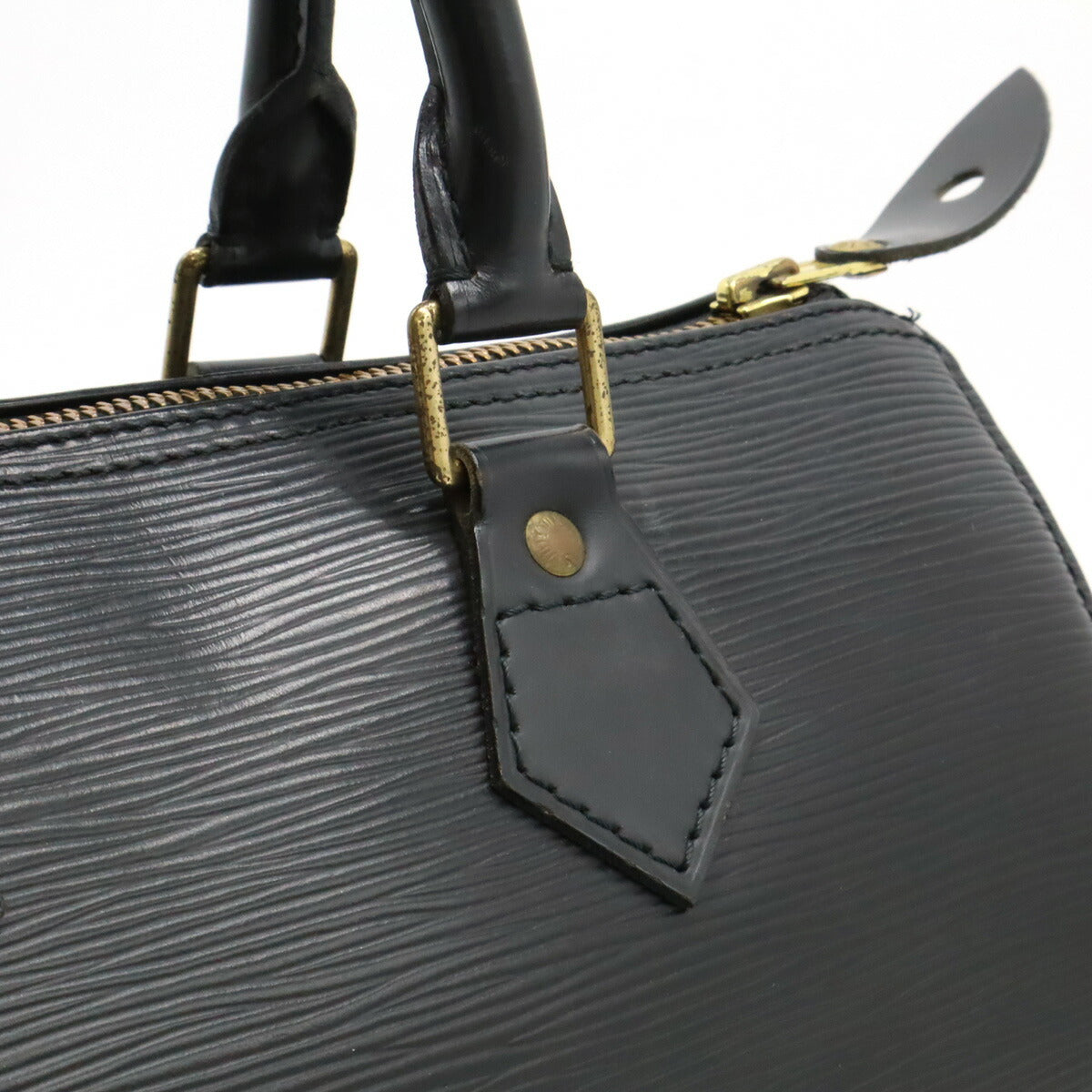 Louis Vuitton Epi Leather Speedy 25 Handbag Black