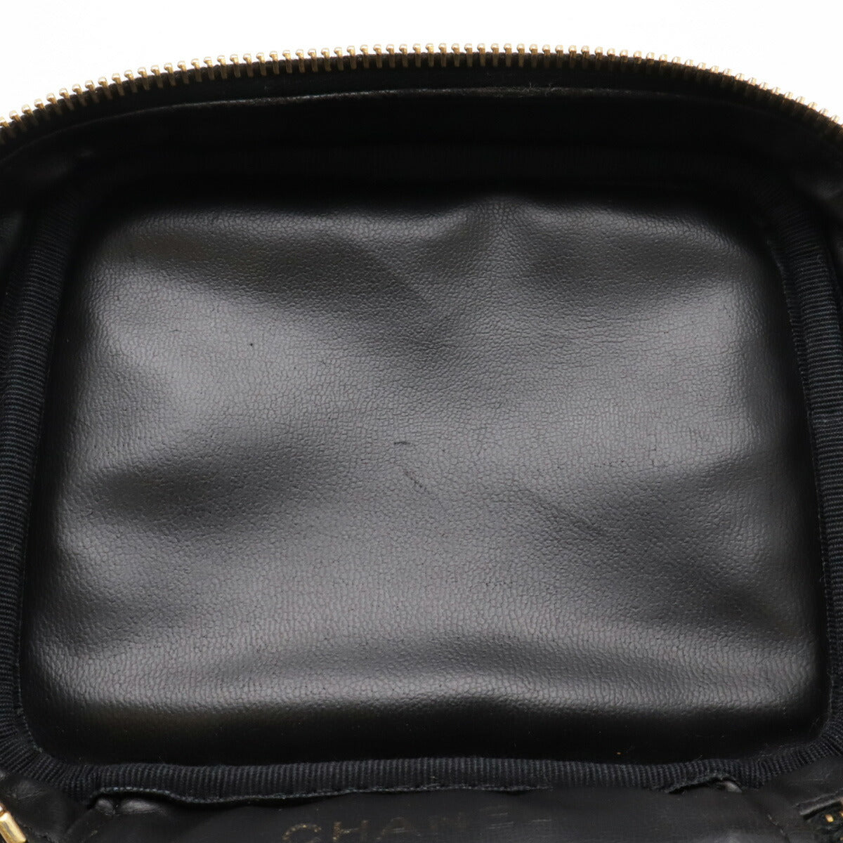 Chanel Caviar Vanity Bag Handbag Black