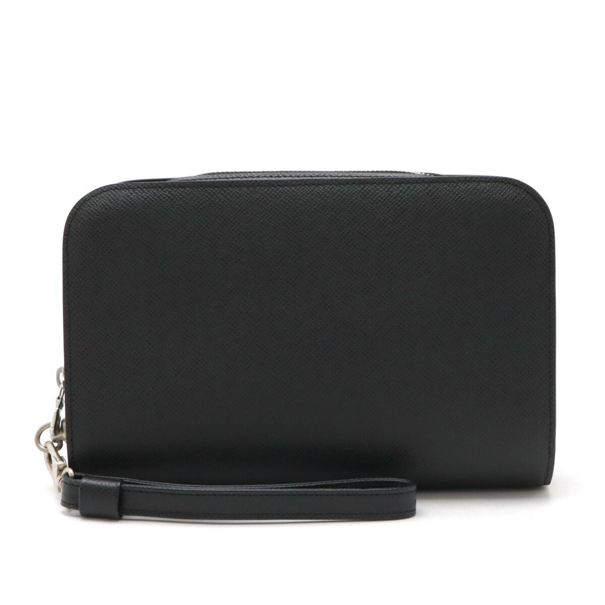 Louis Vuitton Taiga Baikal Clutch Bag Black