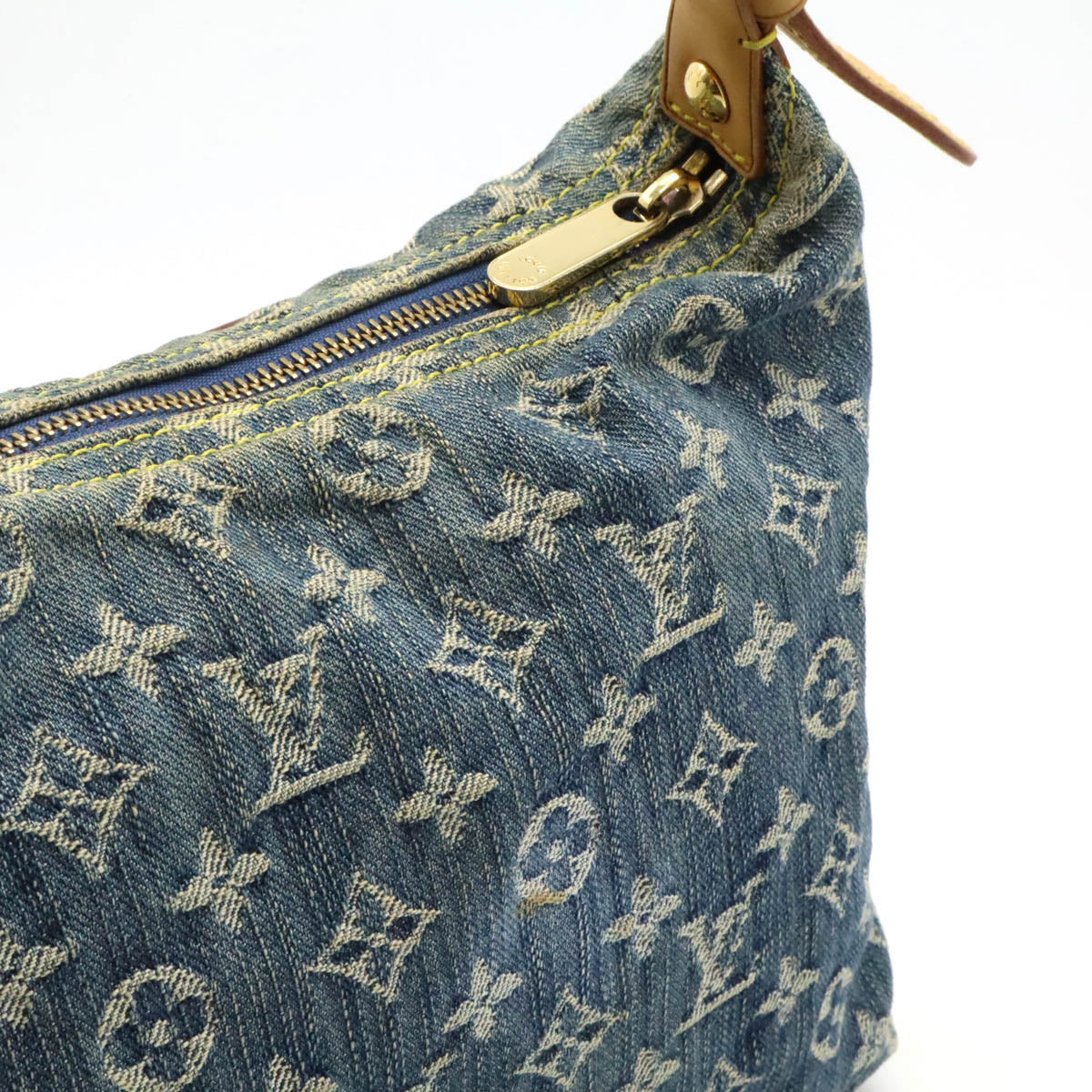 Louis Vuitton Monogram Denim Bag PM Blue M95049