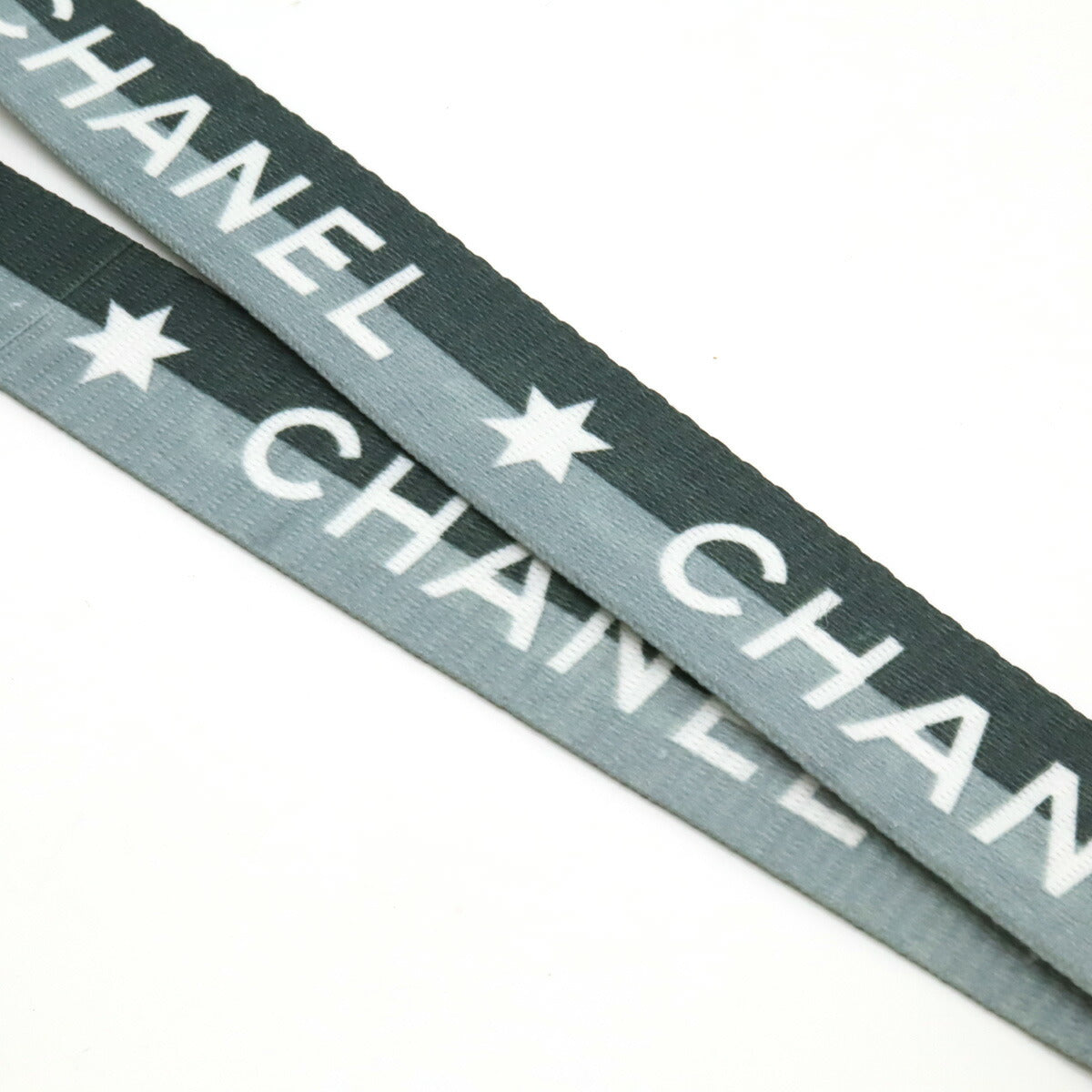 Chanel Nylon Logo Neck Strap Holder