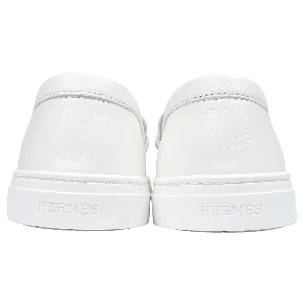 Hermes Leather Slip-On Sneakers H231015Z