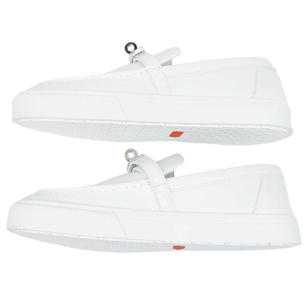 Hermes Leather Slip-On Sneakers H231015Z