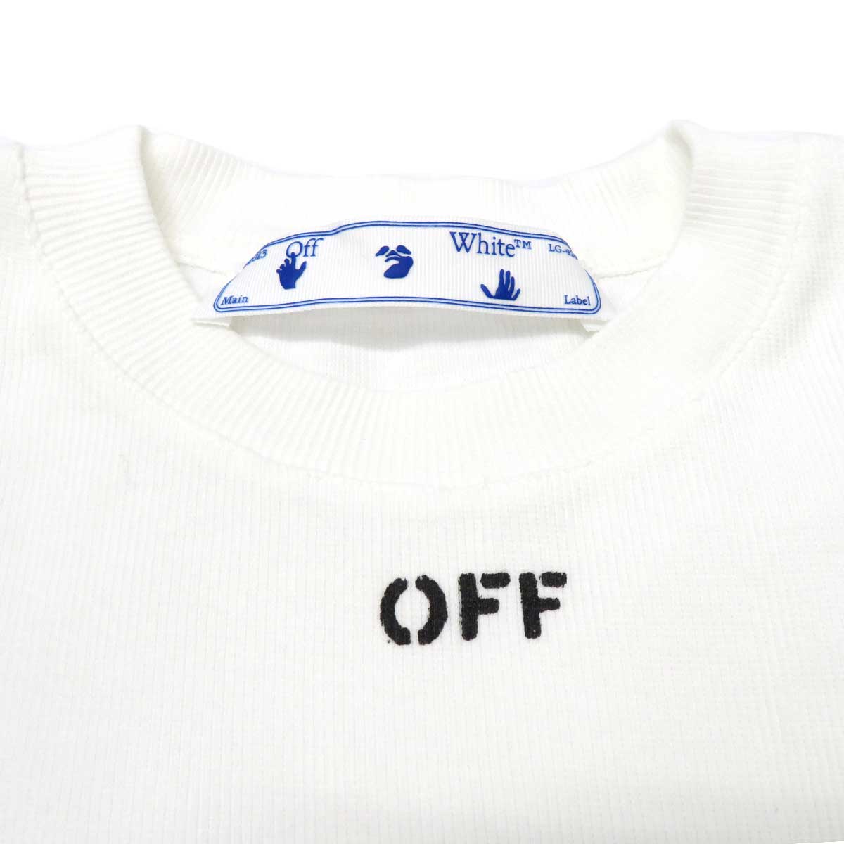 Off-White Cropped T-Shirt