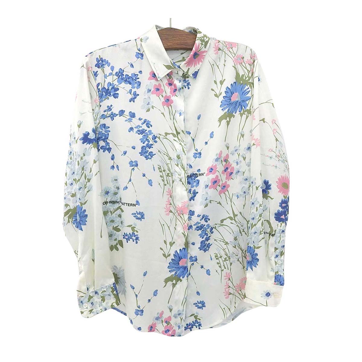 Off-White Floral Print Shirt