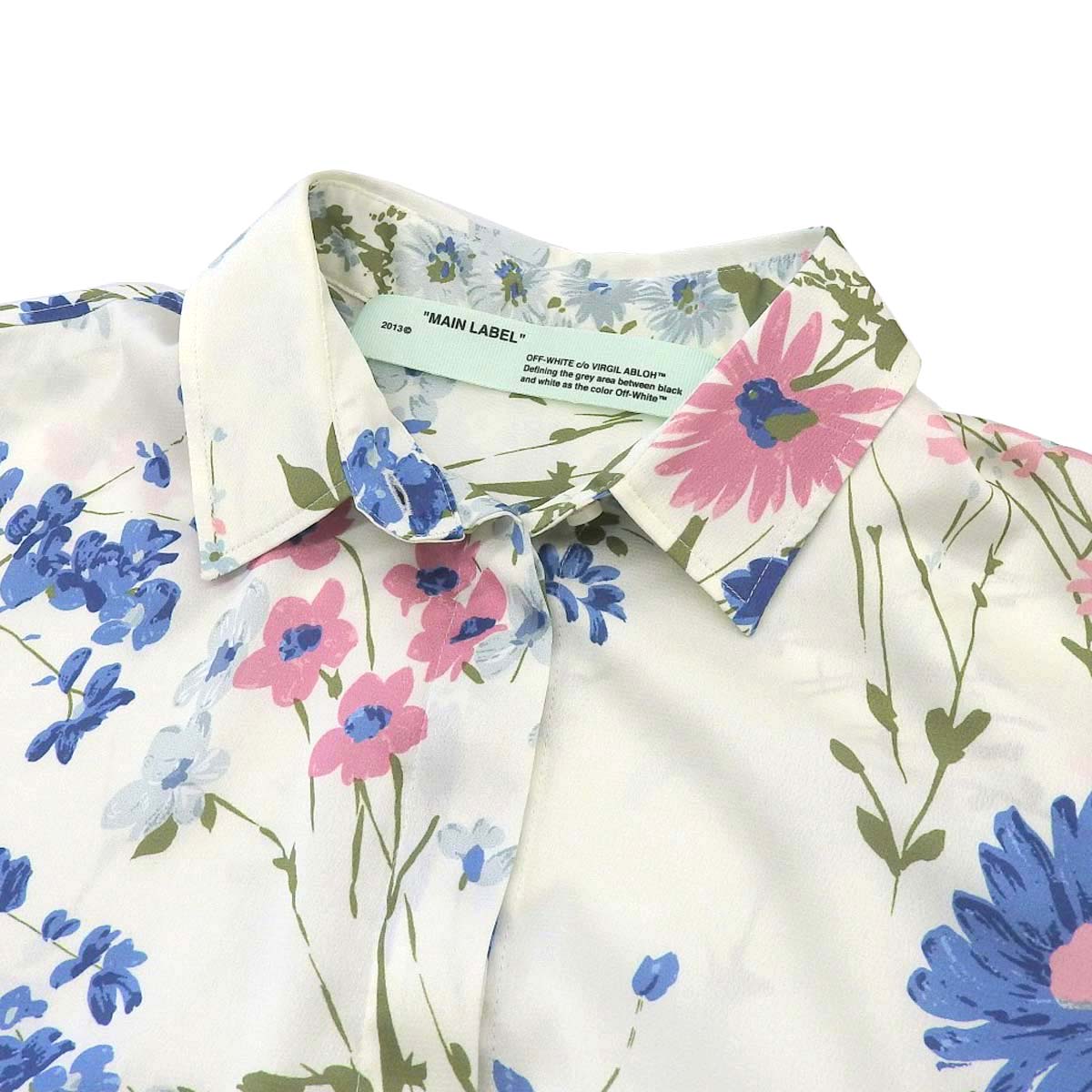 Off-White Floral Print Shirt