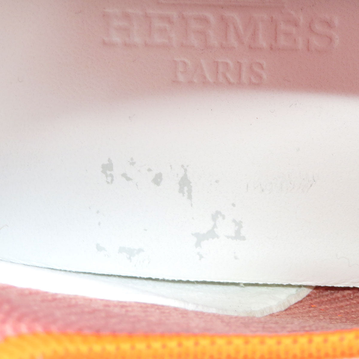 Hermes Sneakers Grey Orange